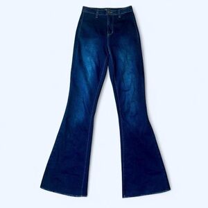 High Waist Denim Flare Jeans by Fashion Nova!